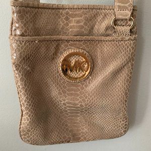 Michael Kors Snakeskin Crossbody Bag
